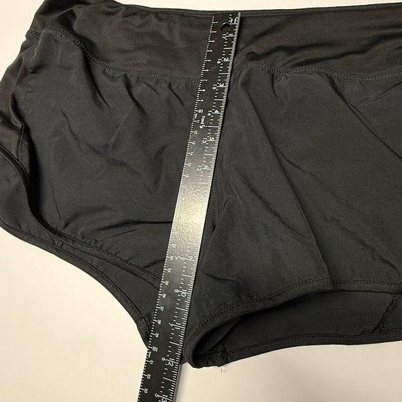 Nike Dri-FIT Womens Running Shorts Black Size L Built-in Liner Drawstring - Picture 5 of 8